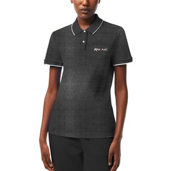 Ladies Micro Dotted Polo Shirts