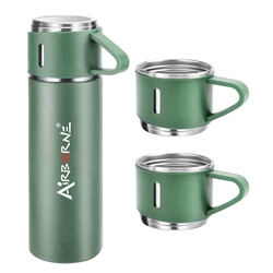 Double Wall Stainless Steel Flasks Set