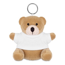 Teddy bear keyring