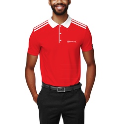 Men's Lacoste Polo Shirts with Shoulder Stripes