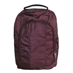 Maroon Back Pack Laptop Bag Ref Q08