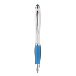 Plastic Pen with a Contrast Soft-Touch Grip