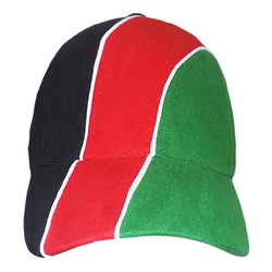 Brushed Cotton Cap With Flag Colours