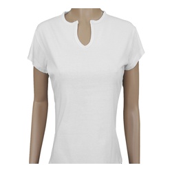 SJ Cotton Notch Neck Body Top With Cap Sleeves
