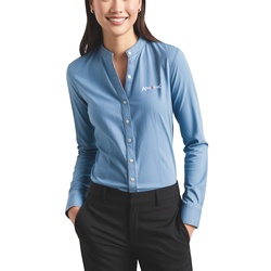 Ladies Mandarin Collar Blouses