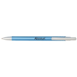 Aluminium Ballpoint Pen with Silver Clip