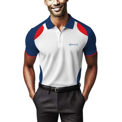 Men's Polyester Customised Polo Shirts