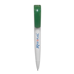 Skeye White Green Plastic Pens